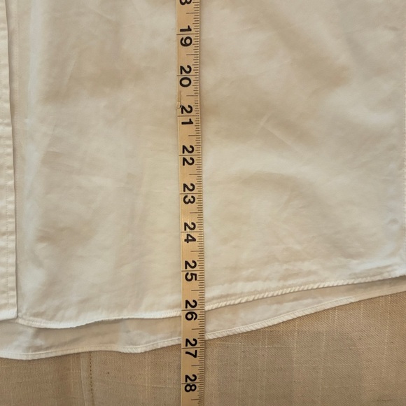 Ann Mashburn white button down shirt - Picture 9 of 10